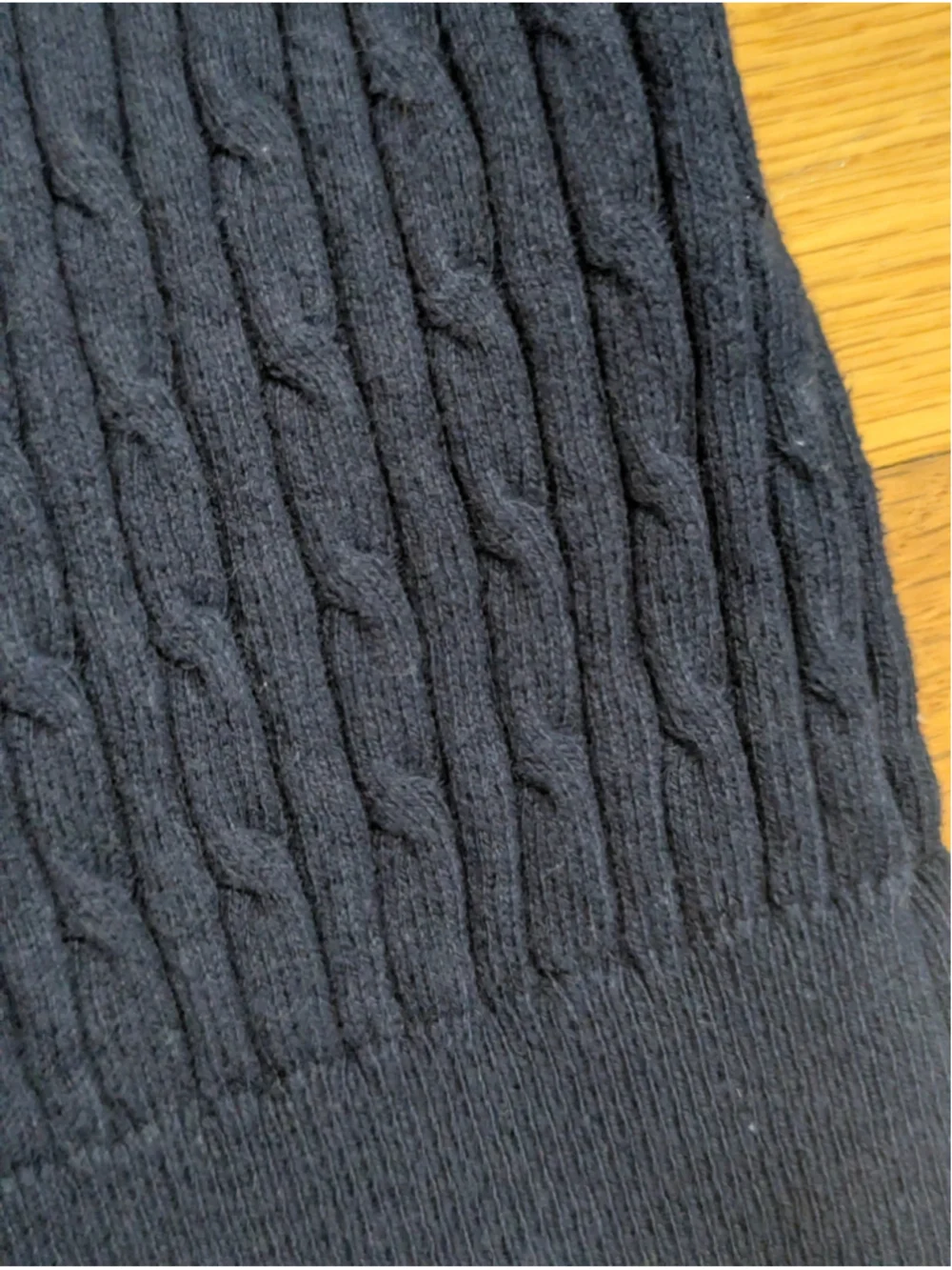 Gap Cable Knit Cardigan Sweater Navy Size XS